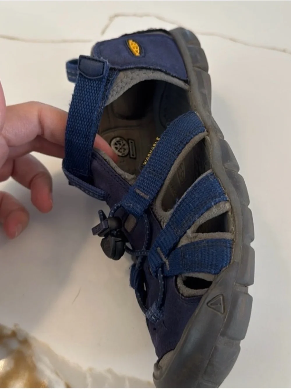 KEEN Seacamp Kids Blue Waterproof Sport Sandals